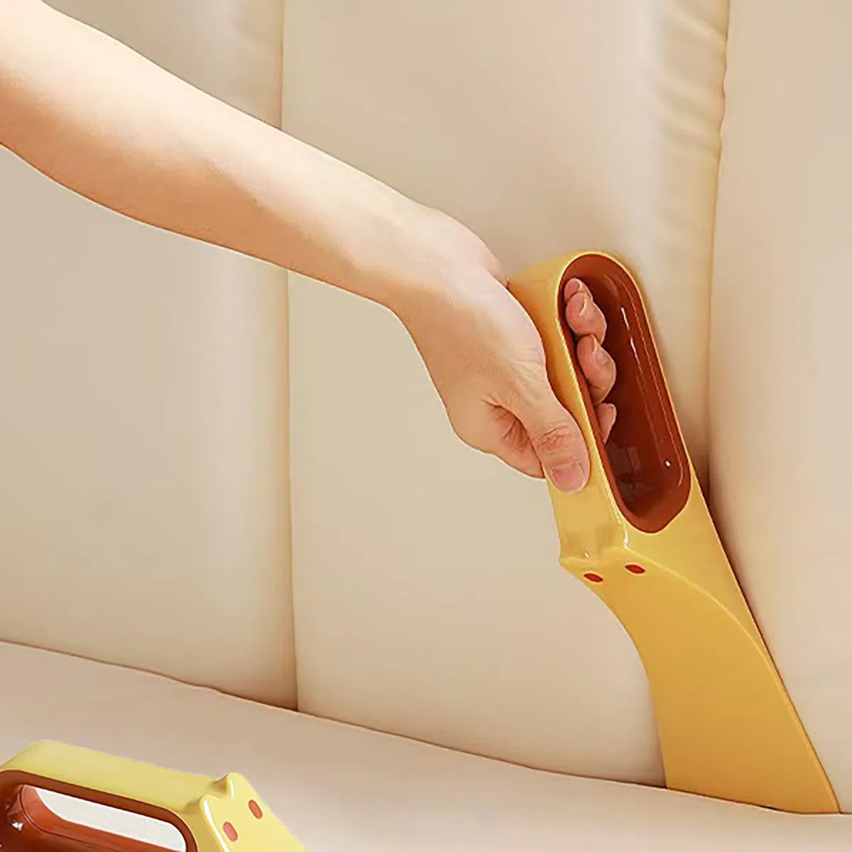 Elevador De Colchonescol Choneselevador Protector Organizador Herramientas Ayuda para Sábanas - 2 Unidades, Amarillo, Cambiar la Ropa Cama Herramienta Cuña Elevar Colchon