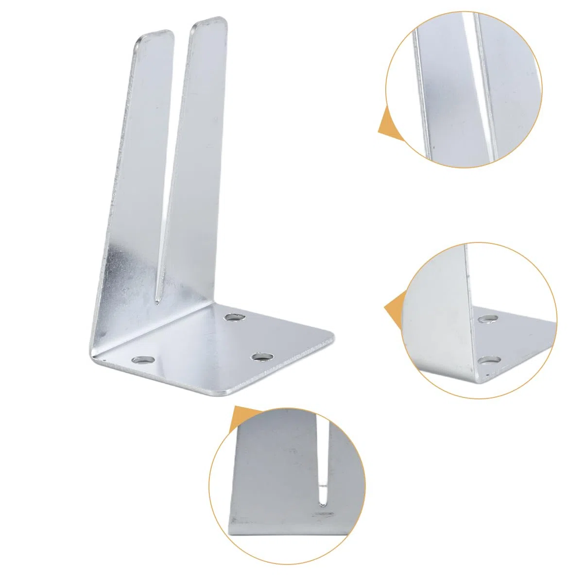 2 plantillas para cremalleras, plantilla de instalación de tiradores de cremallera de metal para manualidades, costura y reparación de deslizadores.