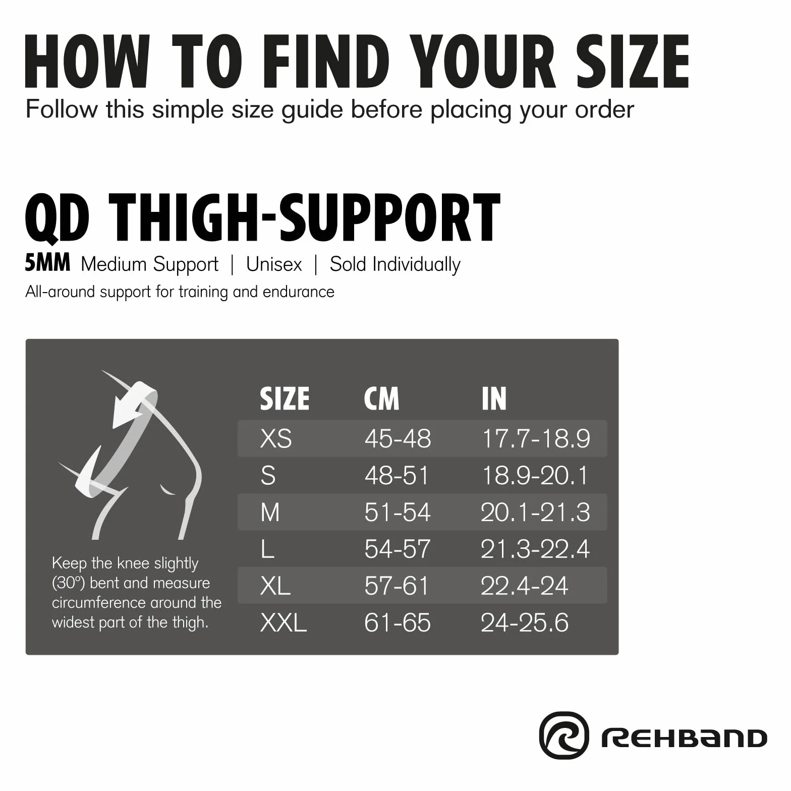 Rehband Core Line Lastres de Tobillos para Hombre