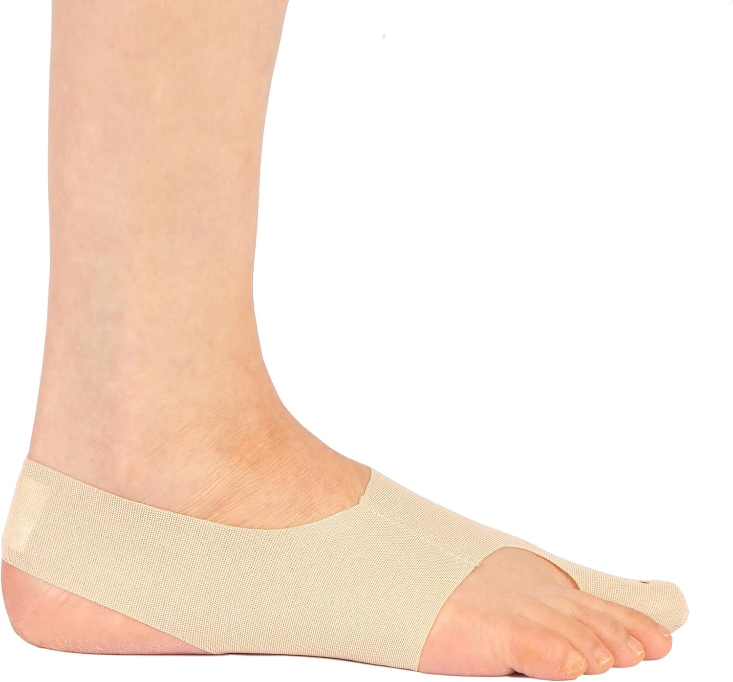 GH Corrector de Juanetes | Hecho a Mano en Japón | Corrector Nocturno y de Día Ultrafino para Juanetes | Ideal para Deportes y Vida Activa | Alivio Ortopédico con Ajuste Elástico para Hallux Valgus