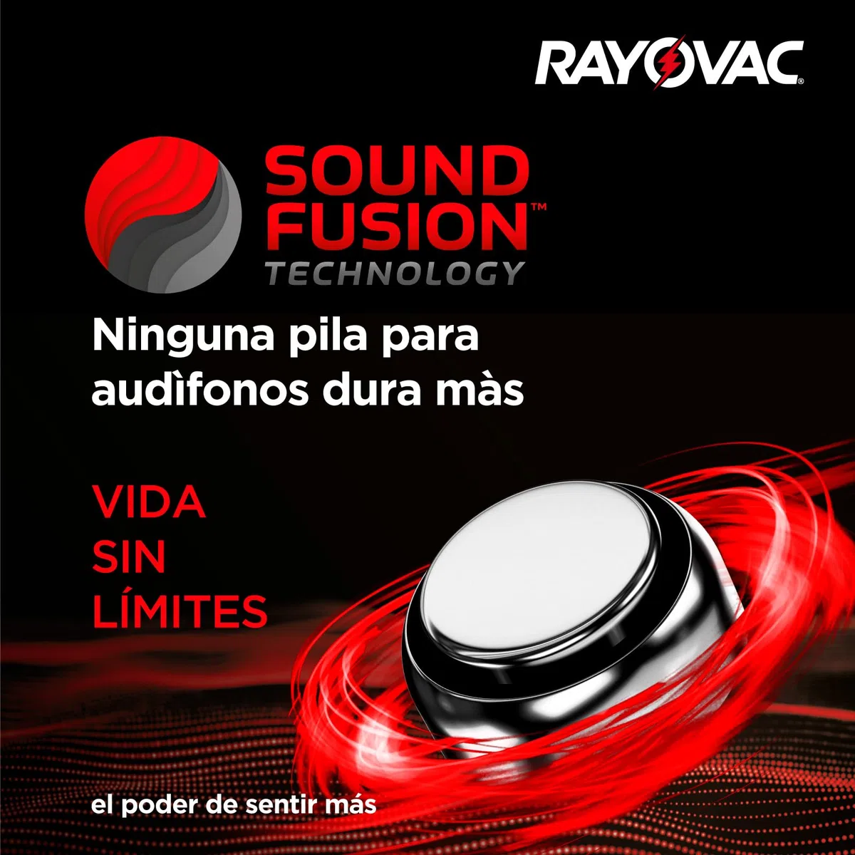 80 Pila para Audífonos Rayovac Extra 13. 10 Pack de 8 Unidades Baterías de Audífono