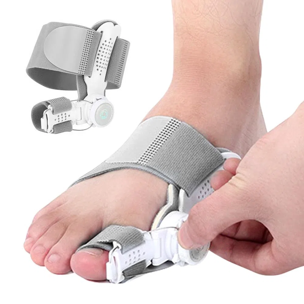 Mineup Corrector de Juanetes, Corrector de Juanetes Pomo Ajustable, Corrección de Hallux Valgus Pomo, Corrección Hallux Valgus para hombres y mujeres