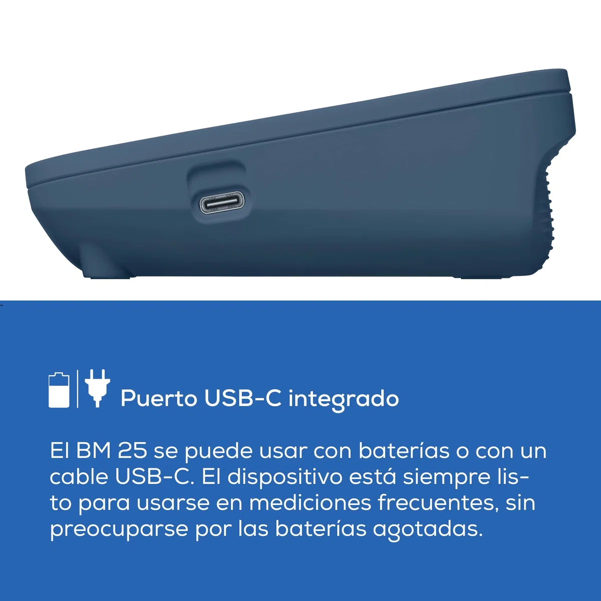 Beurer BM 25 Tensiómetro de brazo, operación sencilla con un botón, medición precisa, detección de arritmias, con puerto USB-C, brazalete para 22-42 cm, transferencia de datos a Apple Health y más