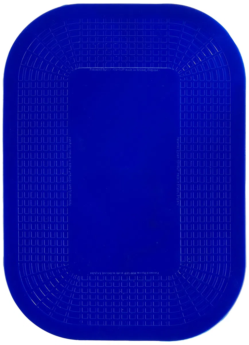 Dycem - Alfombrilla antideslizante (25 x 18 cm), color azul