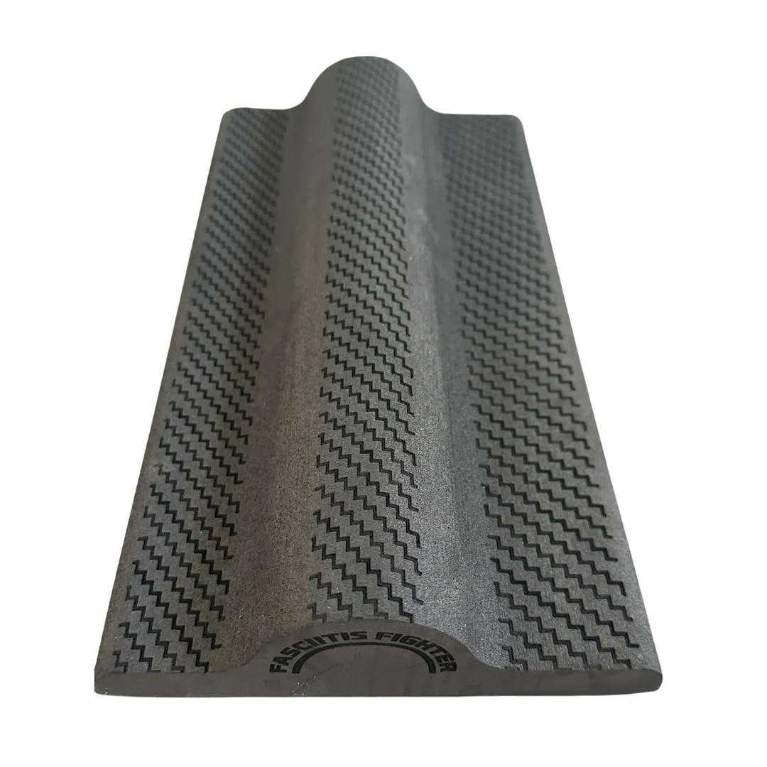 Fasciitis Fighter Redondo 2 - Herramienta para aliviar la fascitis plantar y el dolor de talón, fortalecimiento y estiramiento de pies y arco para pantorrilla y arco apretados. Espuma EVA de alta