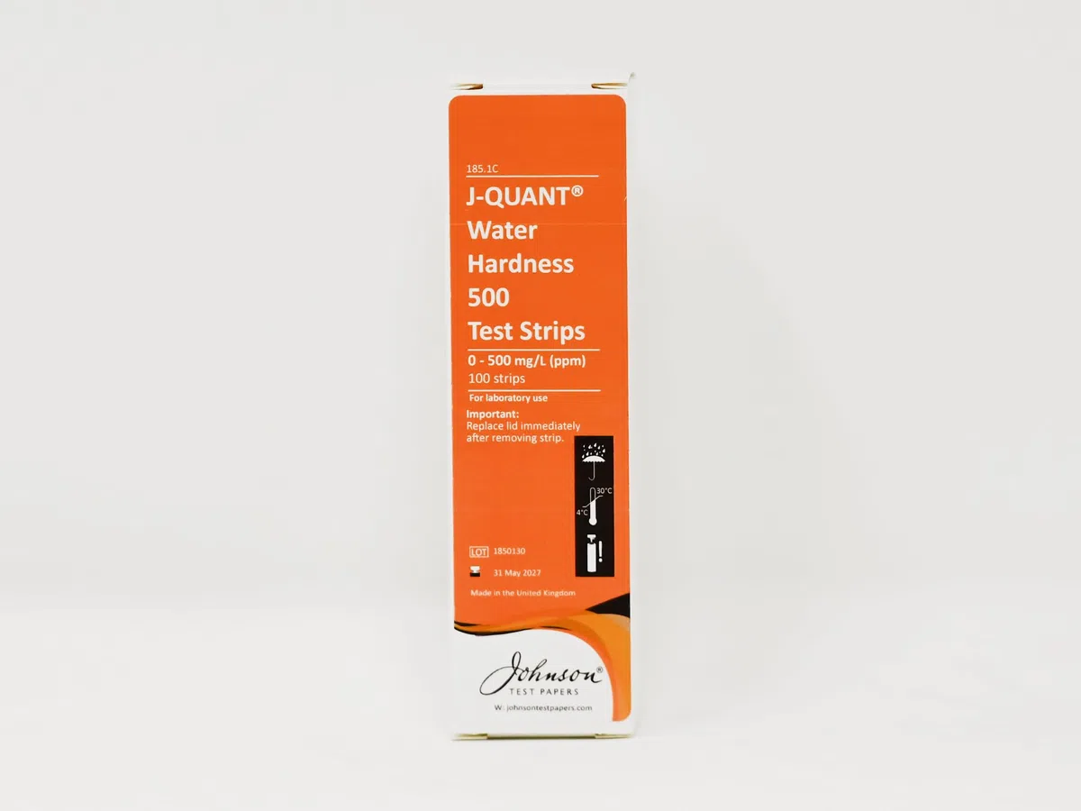 Water Hardness 0-500 Test Strips