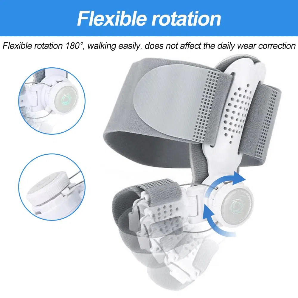 Mineup Corrector de Juanetes, Corrector de Juanetes Pomo Ajustable, Corrección de Hallux Valgus Pomo, Corrección Hallux Valgus para hombres y mujeres