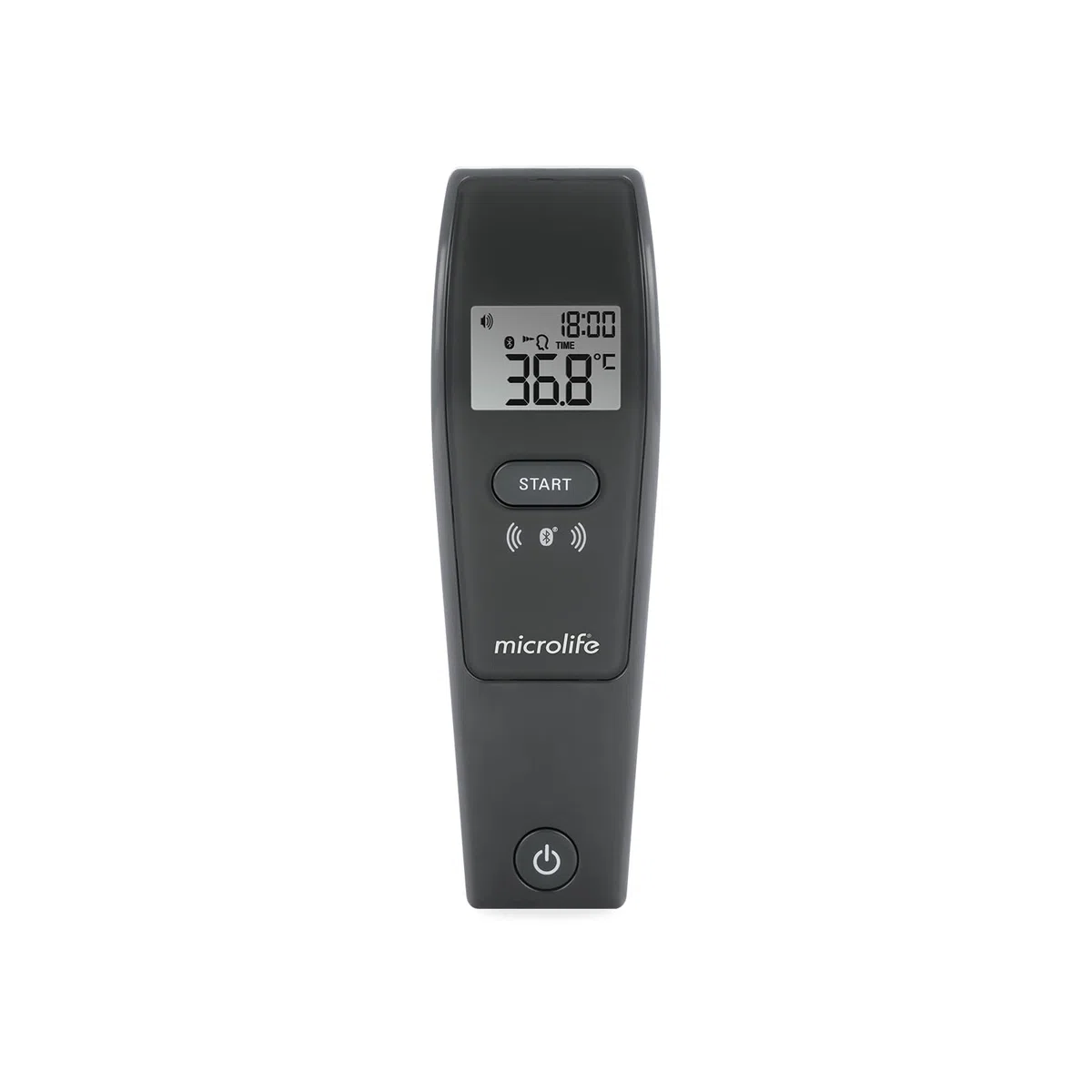 Microlife - Termómetro frontal sin contacto NC 150 BT - Conectado Bluetooth, Validado Clínicamente, Alarma de fiebre, Guía luminosa, 3 modos Cuerpo/Objeto/Ambiente