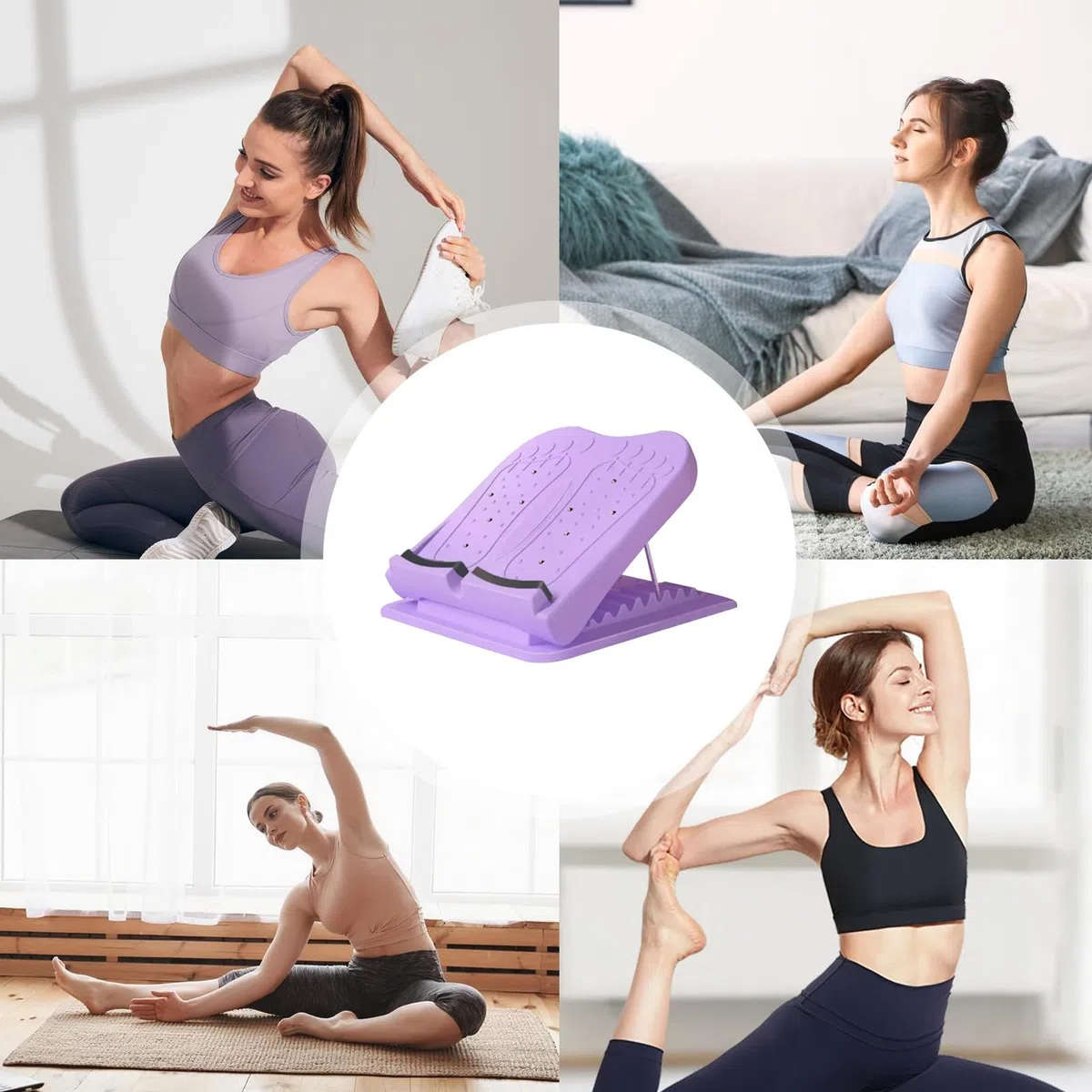 Camilla De La Pantorrilla, Tabla Inclinada Para Estirar La pantorrilla - Celeta De Estiramiento De Ternera De Inclinación Ajustable - Equipo De Entrenamiento Profesional Para Mujeres, Hombres, Ese