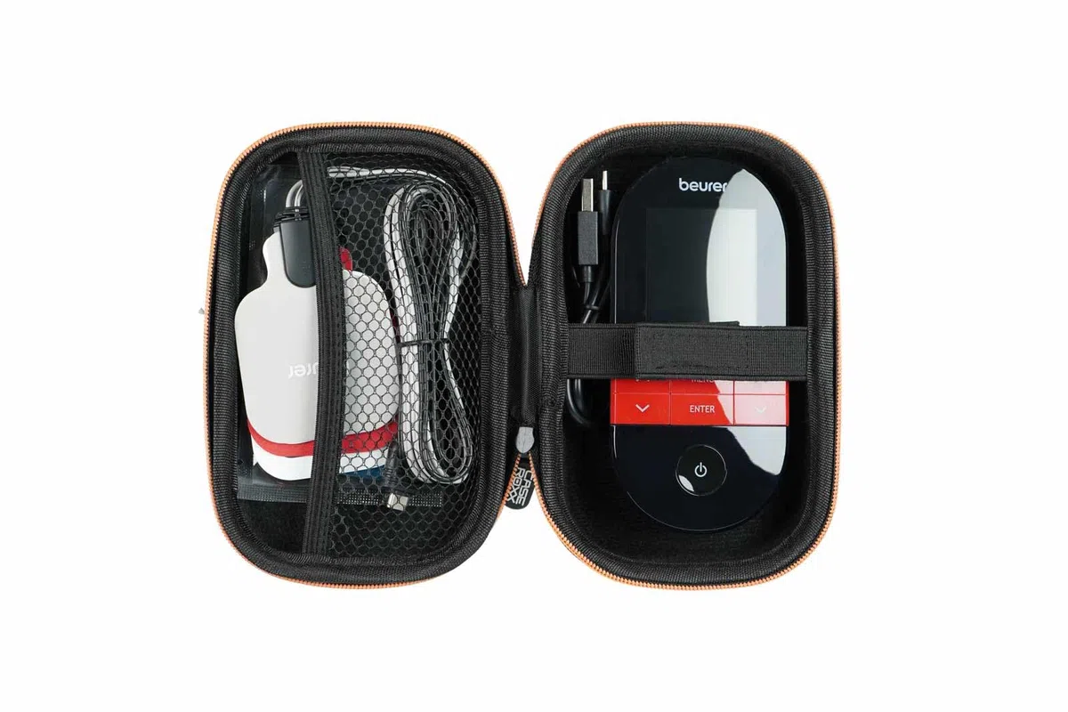 Funda protectora para dispositivos de carga TENS/EMS/Irritantes para Beurer EM 49 / EM 59 bolsa de almacenamiento masajeador