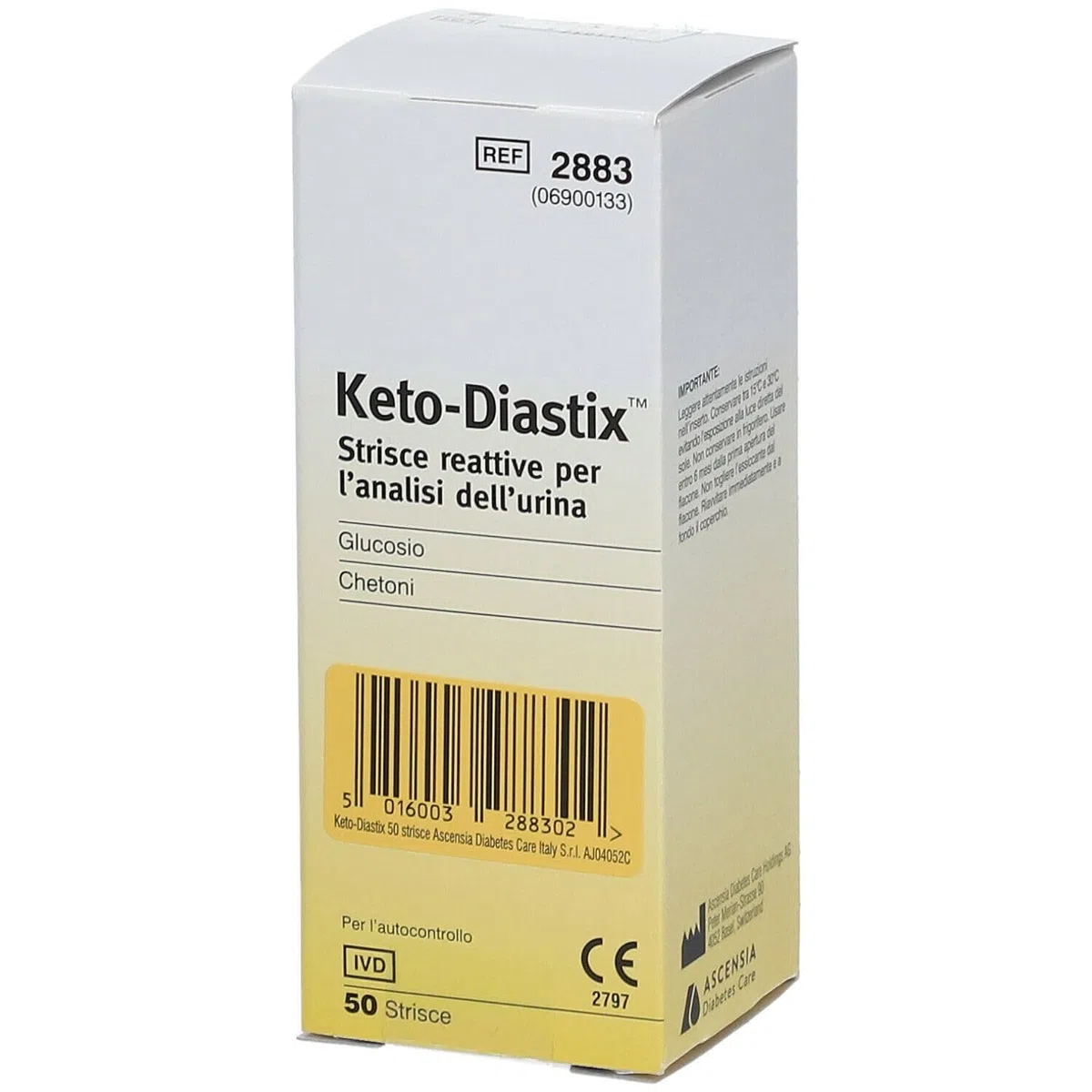 KETODIASTIX 50 TIRAS AMES REF.2883 BAYER