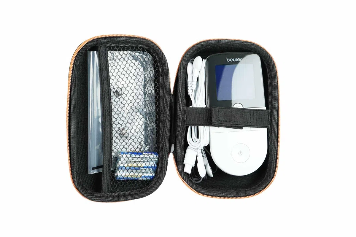 Funda protectora para dispositivos de carga TENS/EMS/Irritantes para Beurer EM 49 / EM 59 bolsa de almacenamiento masajeador