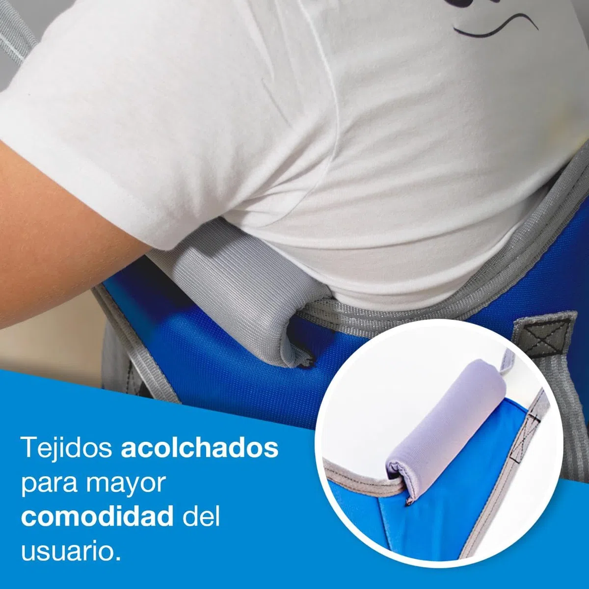 Genérico Arnes Bipedestación XXL, Arnes personas Bipedestacion, Solmats, Arnes Solmats grúa bipedestación, Arnes grúa Solmats. TALLA XXL 230 kg