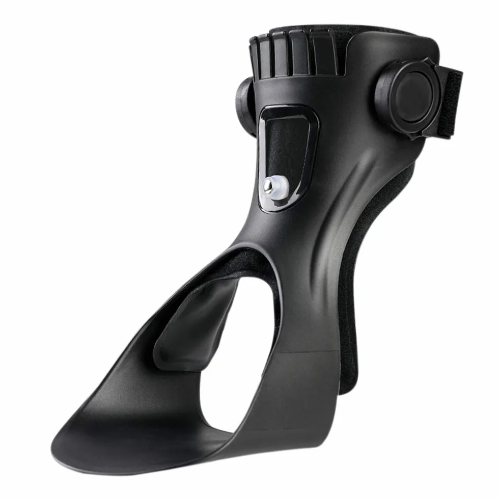 Drop Foot Brace Ortho AFO AFOs Soporte para el tobillo con cómodo airbag hinchable para zapatillas de andar Hemiplegie Stroke (Pie derecho, Medium)