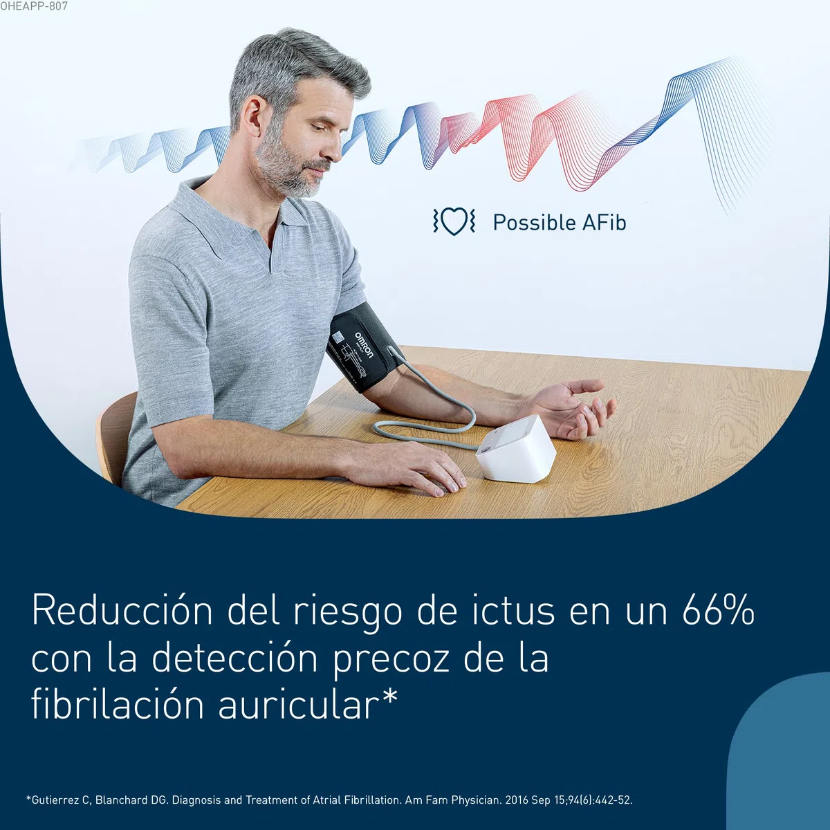OMRON X3 Comfort AFib - Tensiómetro de brazo automático - Con detección de fibrilación auricular e indicador de hipertensión - Validado clínicamente - Diabetes y embarazo - Garantía 5 años - 22-42 cm