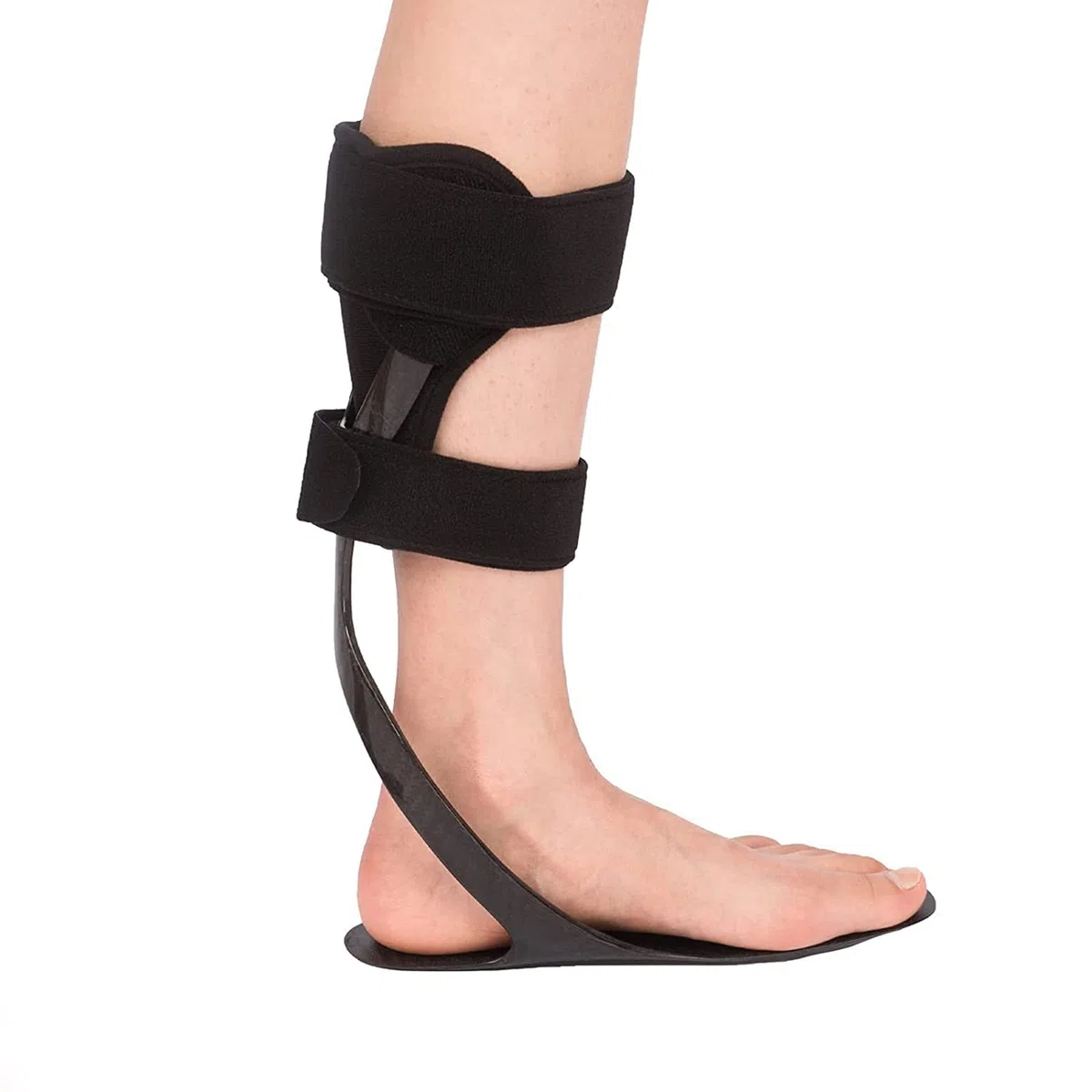 Soporte de fibra de carbono AFO para pie caído, accidente cerebrovascular, hemiplejia, ortesis de tobillo, CVA, MS, soporte de asistencia para la marcha
