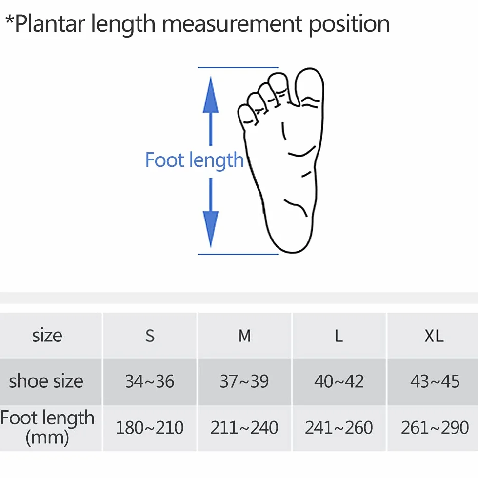 Drop Foot Brace Ortho AFO AFOs Soporte para el tobillo con cómodo airbag hinchable para zapatillas de andar Hemiplegie Stroke (Pie derecho, Medium)