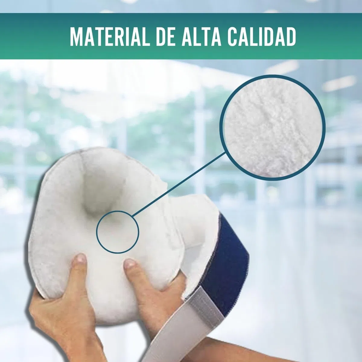 OrtoPrime Par PATUCOS Antiescaras Azules 2 UNIDADES - Protector Talones + Codos PREVENCIÓN Úlceras y llagas - Taloneras Antiescaras UNIVERSAL - Cojín Antiescaras Pies Suave + Cómodo