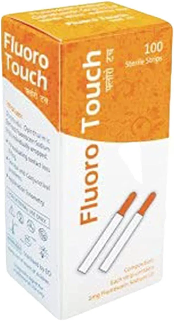 Tiras táctiles oftálmicas fluoradas - 350