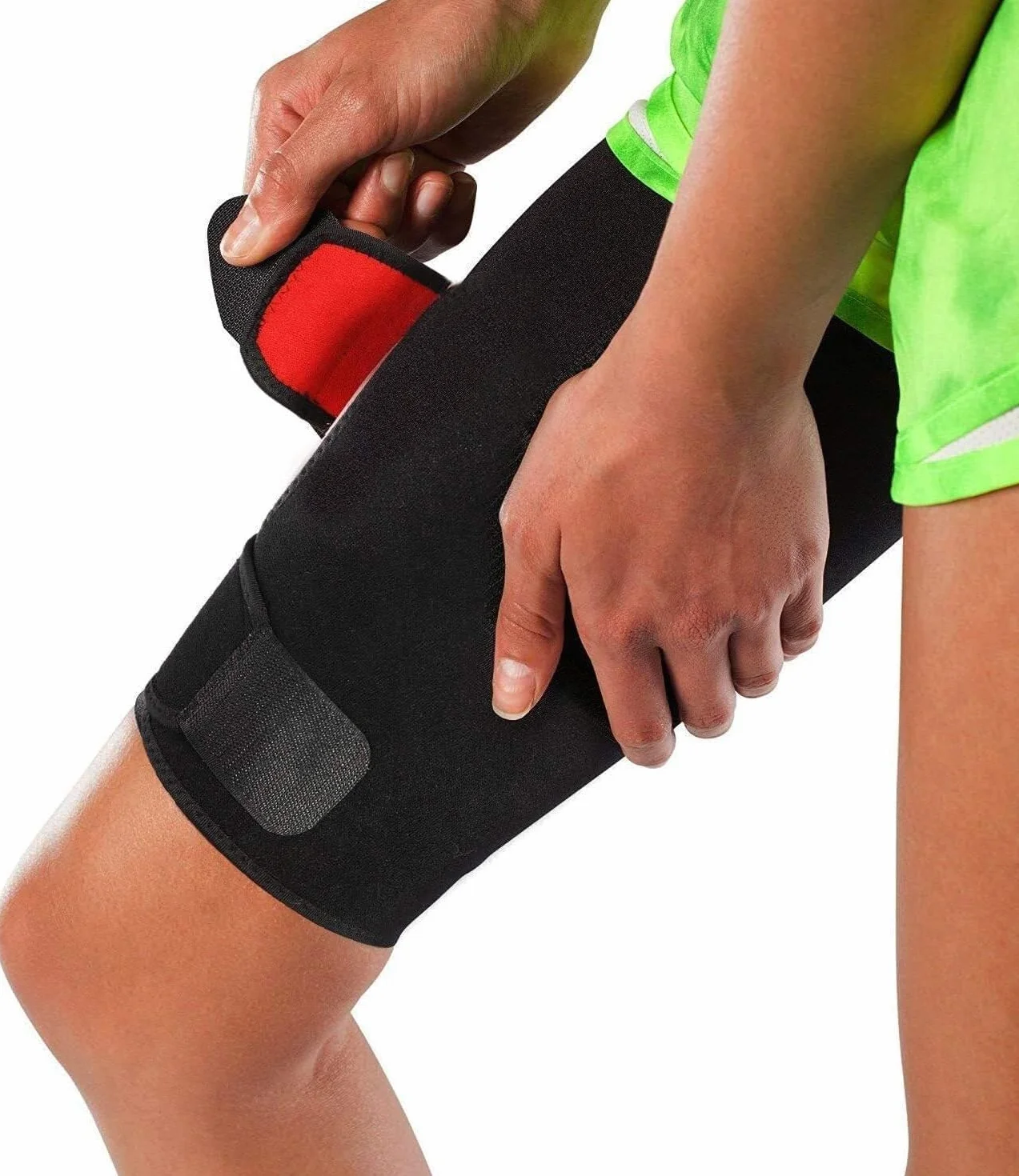 Stone and Clark Muslo ajustable ayuda del apoyo, del cuadriceps del muslo Apoyo y abrigos para hombres y mujeres