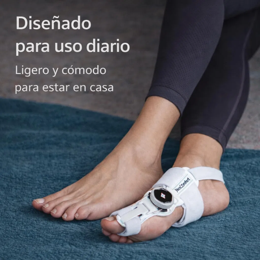 Corrector de Juanetes Separador Dedos Pie, Férula Hallux Valgus Ajustable, Alineación Progresiva, Uso en Casa, Material Transpirable 0% BPA (1 Unidad)