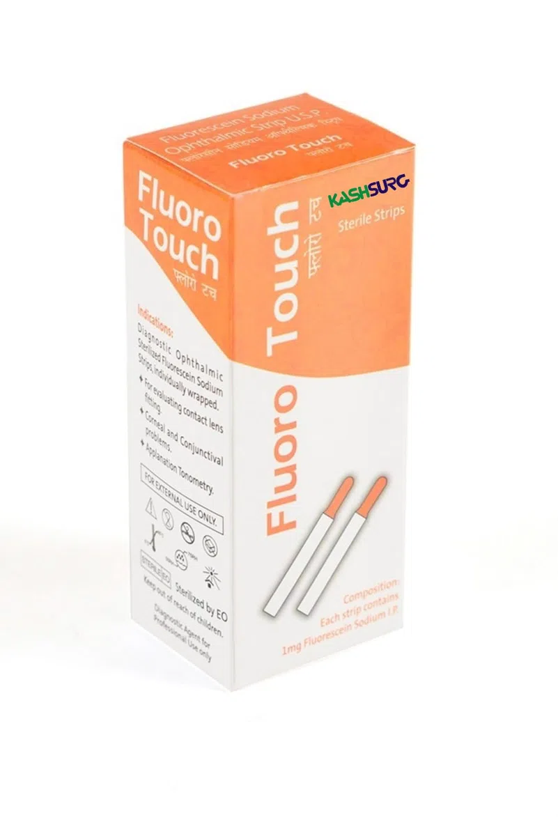 Tiras táctiles oftálmicas fluoradas - 350