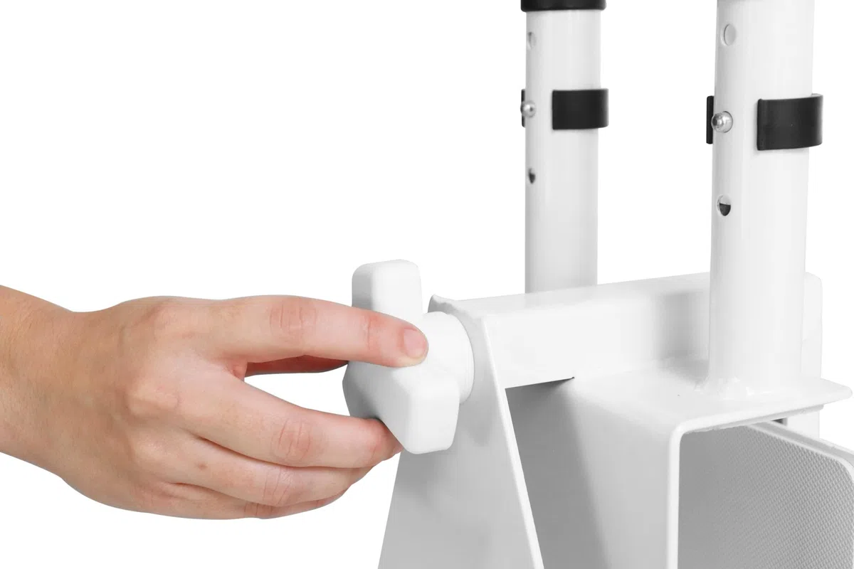 PEPE Mobility Asa Bañera Regulable (Borde Liso 5-14 cm), Agarraderas Baño para Mayores, Asa de Seguridad Baño