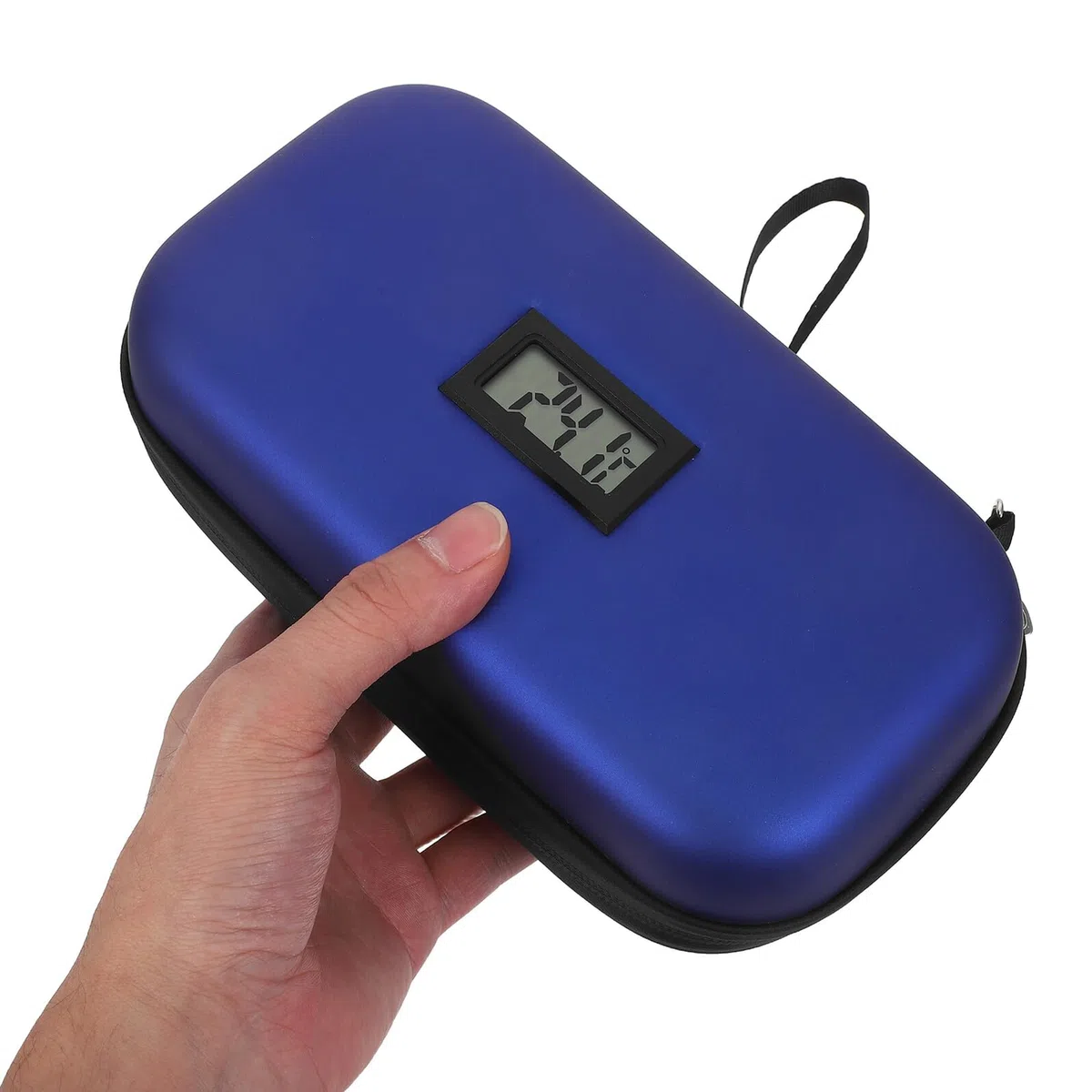 Bolsa Térmica Portátil para Insulina con Compartimentos Internos y Material Eva Resistente, Adecuado para Viaje y Almacenamiento Seguro con Paquetes de Hielo Incluidos