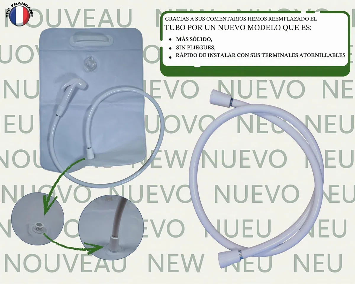 Lavacabezas Portatil con bolsa de agua y ducha, Champú hinchable para cabello, lavabo inflable para casa, personas discapacitades, embarazadas, mayores con Estuche