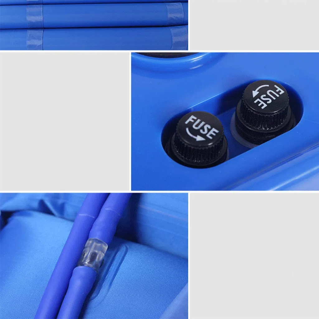 Colchón Antiescaras Ensanchado, Cómodo Colchón Presión Aire Alternante con Bomba, Almohadilla para Colchón Alivio Presión, Airbag Desmontable, Prevención Y Alivio De Úlceras por Presión (110cm/43.3in)