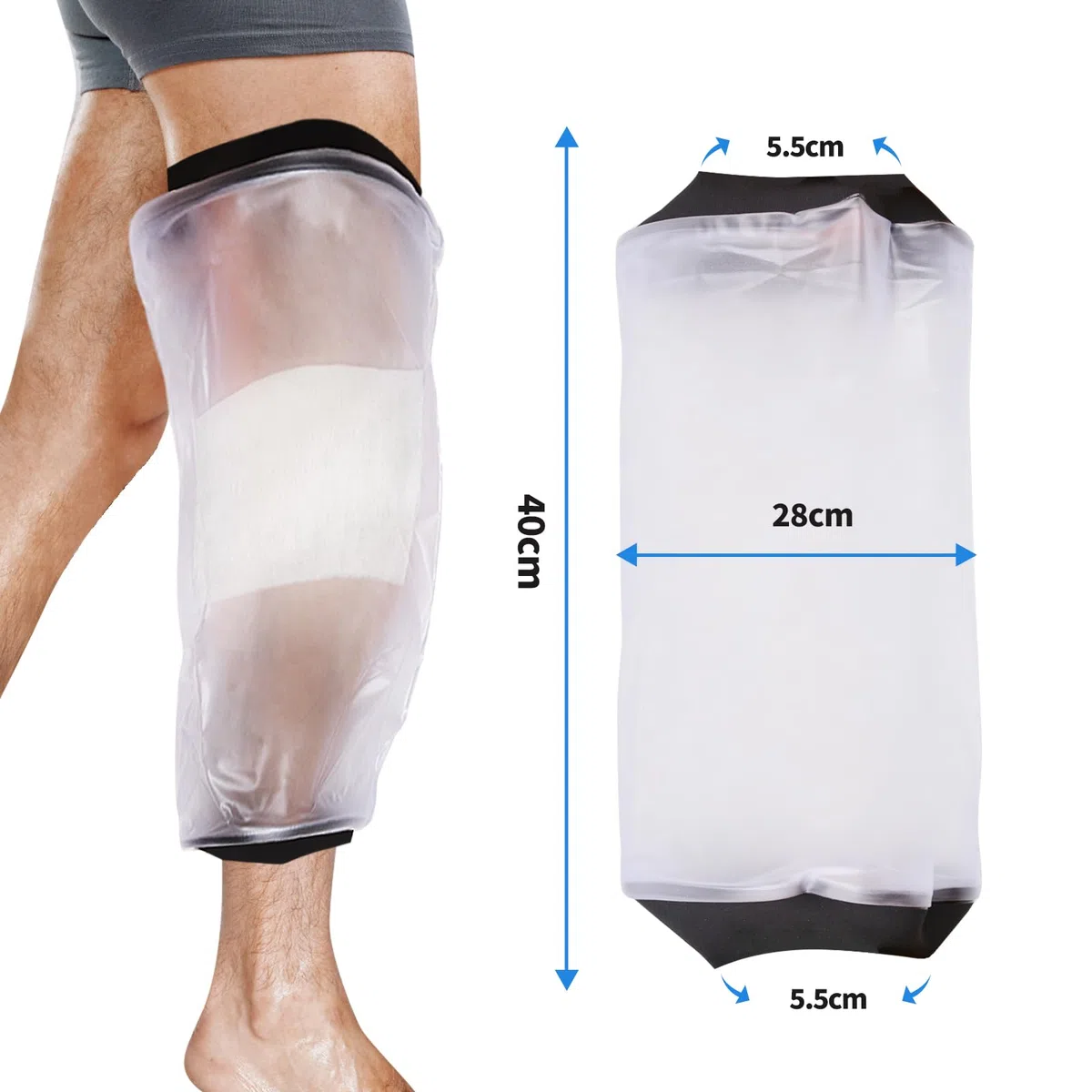 Protector PICC Brazo, Protector Escayola Brazo Niño, Adulto, Escayola, Para De Manga del Codo del Brazo y piernas, Adecuado para brazos con mayor circunferencia del brazo,y piernas,Talla L