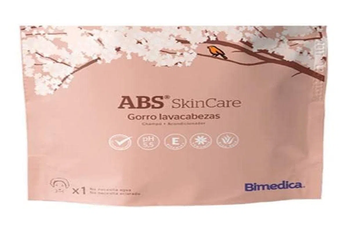ABS SkinCare Gorro lavacabezas sin agua, 1.0 unidad